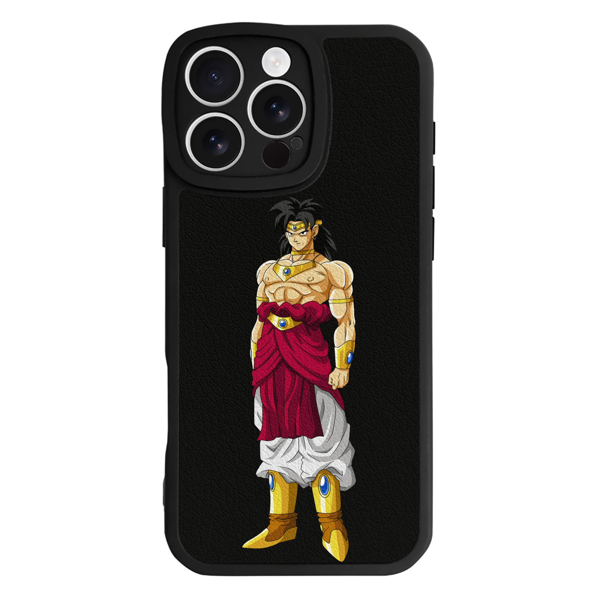 （画像用） ドラゴンボール DRAGON BALL 【iPhone 16シリーズ対応】シリコンスマホケース（レザー調） 材質：シリコン